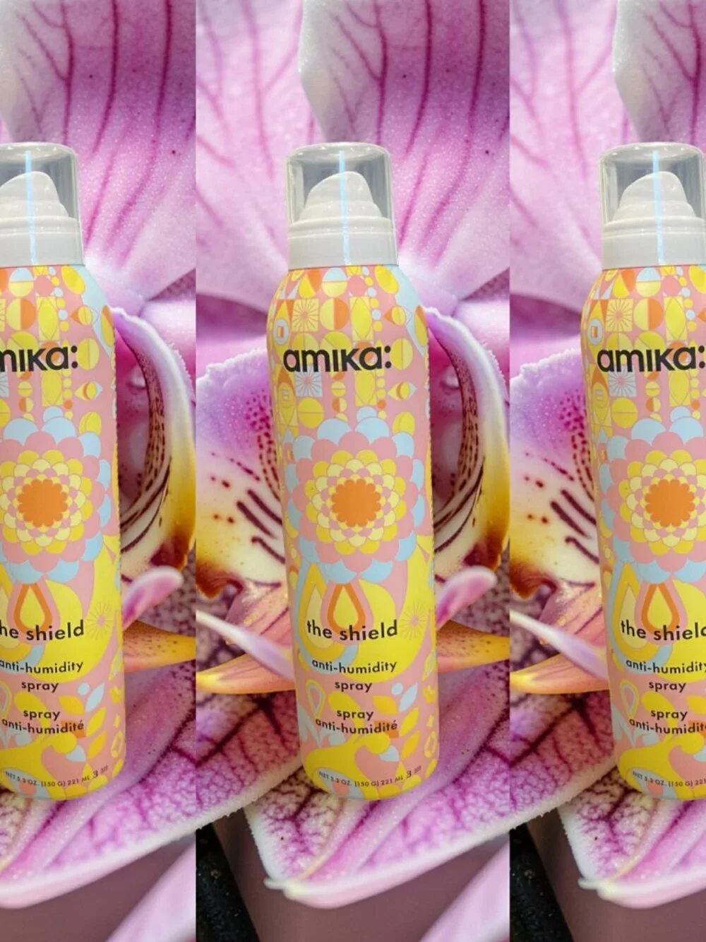 Amika The Shield Anti Humidity Spray 5.3 oz_ 3 units